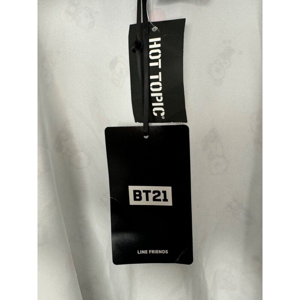 BT21 BTS Skater Skirt Light Blue With Korean Pop Elastic Waist and Pockets S NEW - Picture 5 of 7